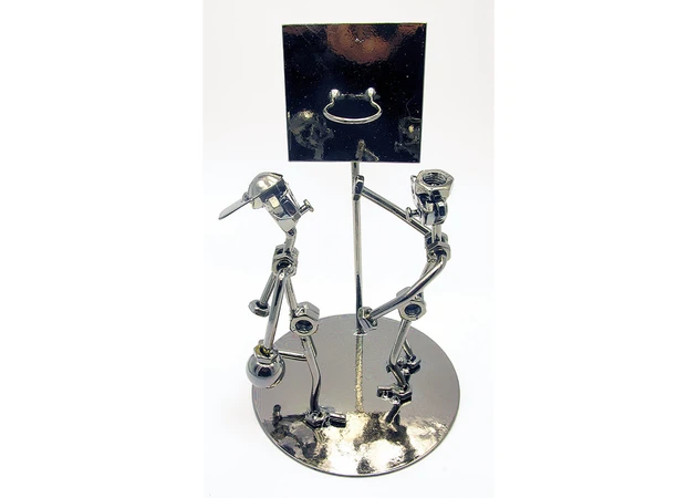 Фото 1 - Techno-art Basketball players metal (23x14.5x14.5 cm)
