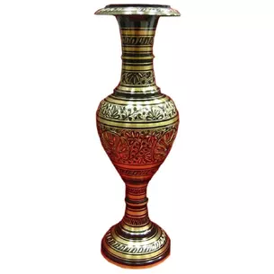 Quantity: Black bronze vase (92.5x21x21 cm)