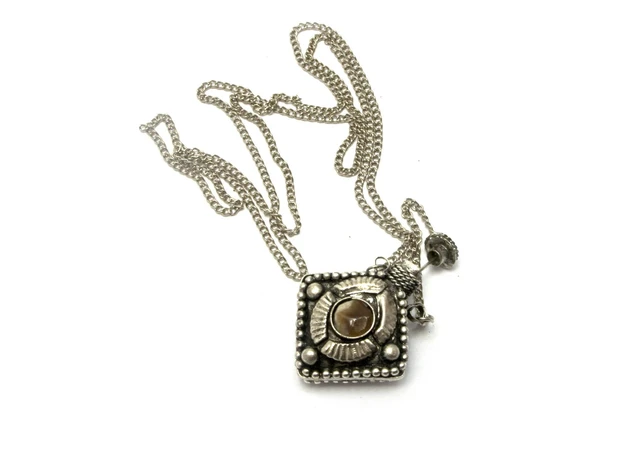 Фото 1 - Aromacoulon bronze with stones (4x2.5x1.5 cm) D