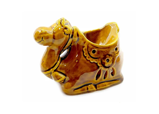 Фото 1 - Ceramic aroma lamp Camel brown (9x10x6 cm)