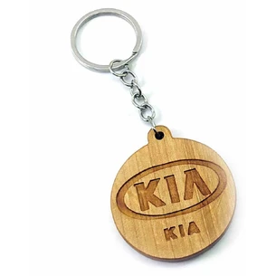 Экобрелок KIA ольха покрыт маслом и пчелиным воском