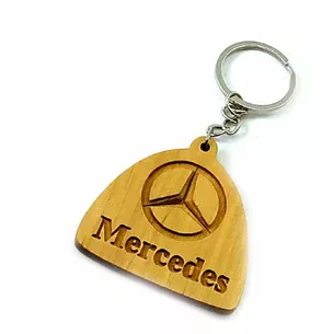 Экобрелок Mercedes ольха покрыт маслом и пчелиным воском