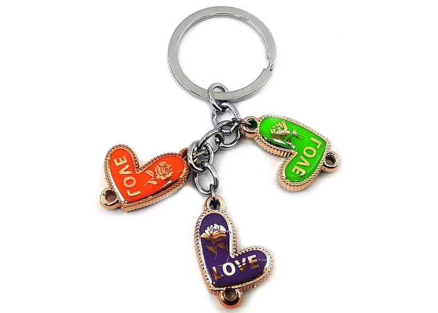 Фото 1 - Keychain Hearts AB
