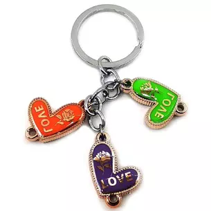 Keychain Hearts AB