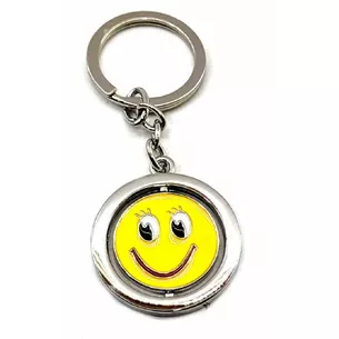 Smiley keychain