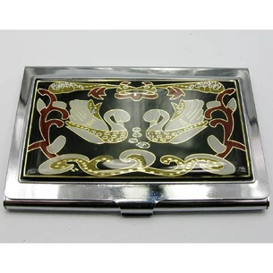 Business card Silver (9.5x6.5x0.5 cm) 19328 F