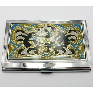 Business card Silver (9.5x6.5x0.5 cm) 19328 L