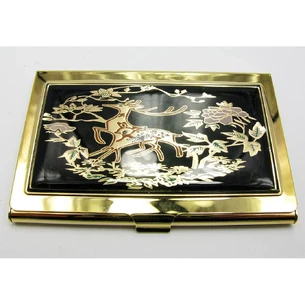 Metal business card Gold (9.5x6.5x0.5 cm) 19310 K