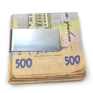 Money clip chrome (5.5x2.5x0.6 cm)