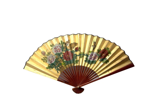 Фото 1 - Painted wall fan Gold (64CM 25 )