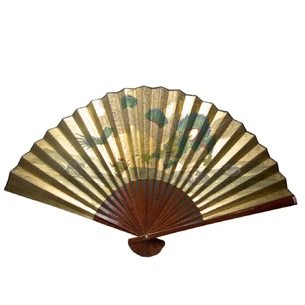 Painted wall fan Gold (77 CM 30 )