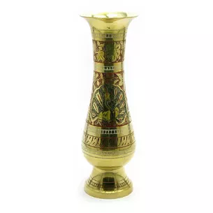 Quantity: Colored bronze vase (24.5x7.5x7.5 cm)