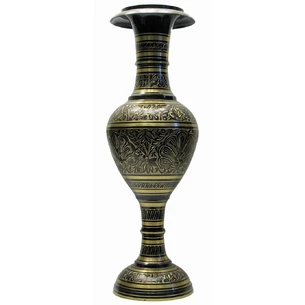 Quantity: Black bronze vase (51x15x15 cm) (20)