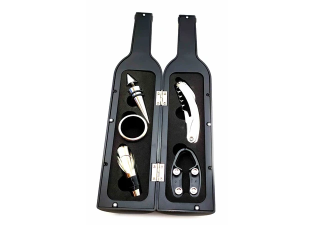 Фото 1 - Sommelier set Wine bottle (32.5x7x7 cm)