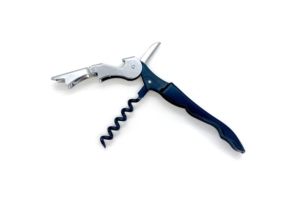 Фото 1 - Black corkscrew (12x2x1.5 cm)