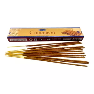 Cinnamon premium incense sticks (Cinnamon)(Satya) pollen fragrance 15 gr.