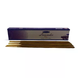 Lavender Blaze premium incense sticks (Lavender) (Satya) pollen fragrance 15 gr.