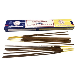 Nag Champa Californian White Sage (Satya) масала благовония.