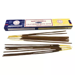 Nag Champa Californian White Sage (Satya) масалу пахощі.