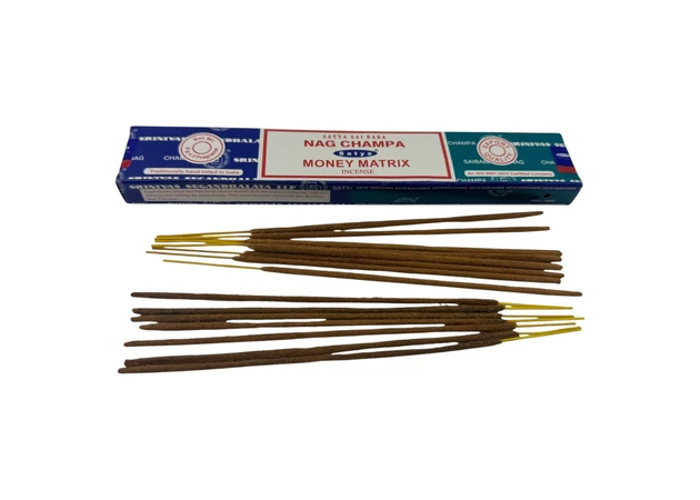 Фото 1 - Nag Champa Money Matrix (Satya) masala incense.