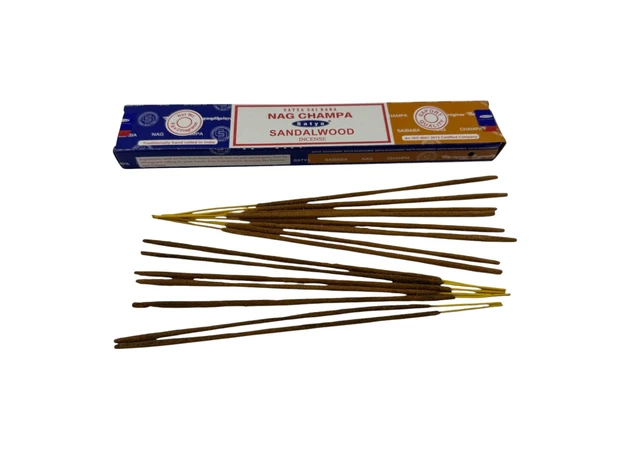 Фото 1 - Nag Champa Sandalwood (Наг Чампа Сандал) (Satya) пыльцевое благовоние