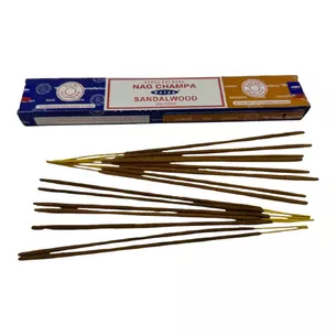 Nag Champa Sandalwood (Наг Чампа Сандал) (Satya) пилкові пахощі