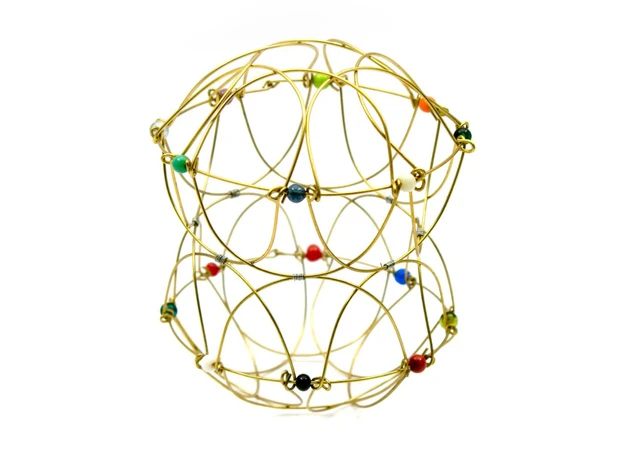 Фото 1 - Головоломка Планеты (12х12 см) (BRASS WIRE PUZZLE SMALL)