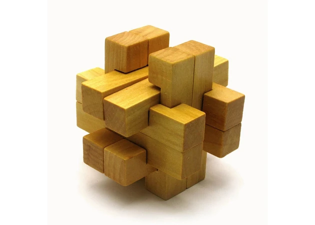 Фото 2 - Wooden puzzle (7.5x7.5x7.5cm)