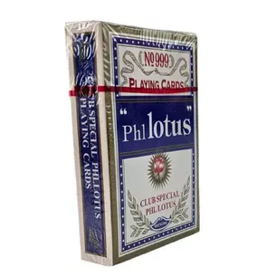 Playing cards PHLLOTUS Club Special (blue shirt)