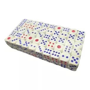 Кости игральные 1,5 см набор 100 штук Игровая классика