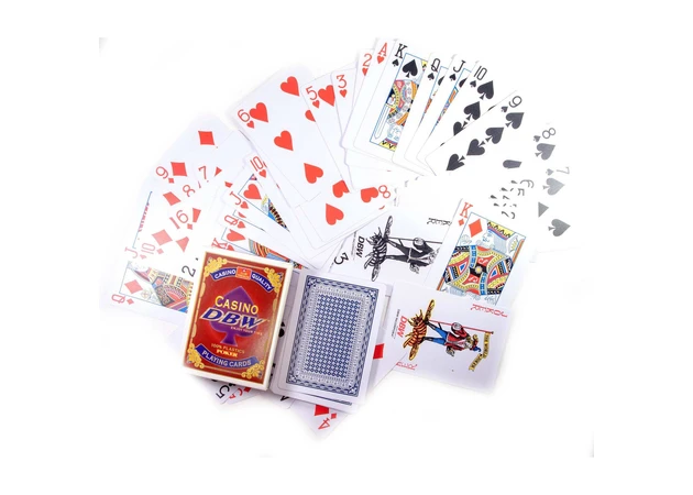 Фото 1 - Карти гральні пластикові Casino DBW