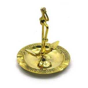 Пепельница Якорь бронзовая (16,5х12,5х12,5 см)