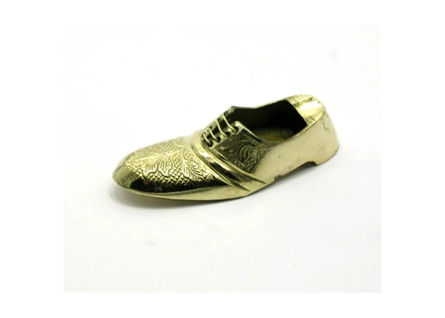 Фото 1 - Bronze shoe ashtray (9.5x3.5x2 cm)
