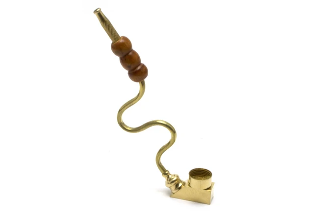 Фото 1 - Bended bronze tube (13.5x7x1.3 cm) (ZIK ZAK) A