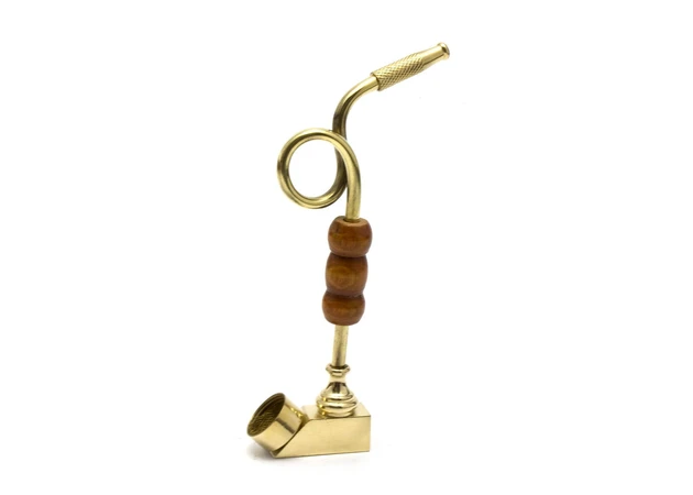 Фото 1 - Bended bronze tube (13.5x7x1.3 cm) (ZIK ZAK) E