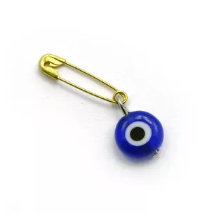 Amulet against the evil eye on a pin (1 cm) (200 pcs/pack)