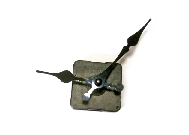 Фото 1 - Quartz clock mechanism (5.5x5.5x2.5 cm mechanism size, not including hands)