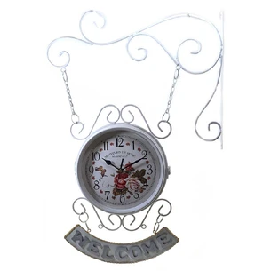 Two-sided station clocks (d-22 cm 41x58x8.5 cm)