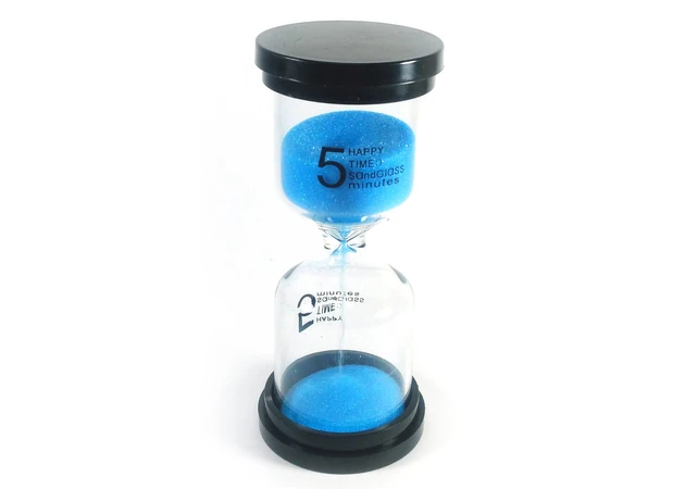 Фото 1 - Hourglass (5 minutes) Blue sand (10.5x4.5x4.5 cm)