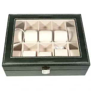 Box for watches for 10 pieces (26x20.5x8 cm)
