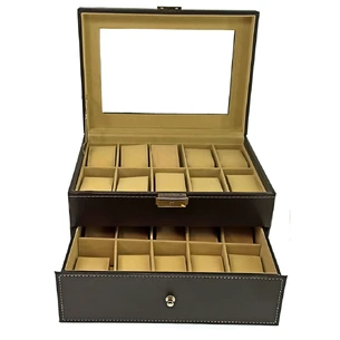 Box for watches (20 watches) (28x20x16 cm)