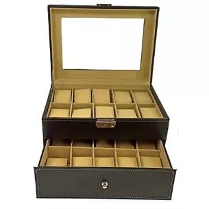 Box for watches (20 watches) (28x20x16 cm)