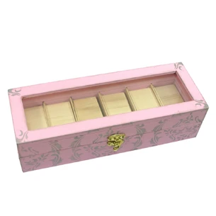 Box for watches for 6 pcs