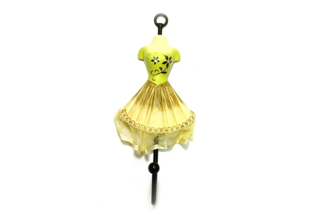 Фото 1 - Key hanger for clothes Mannequin green (28x13x13 cm)