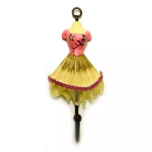 Key hanger for clothes Mannequin pink (28x13x13 cm)