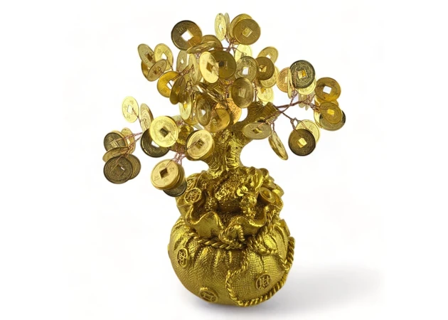 Фото 1 - Money tree in a bag (20x11x11 cm)
