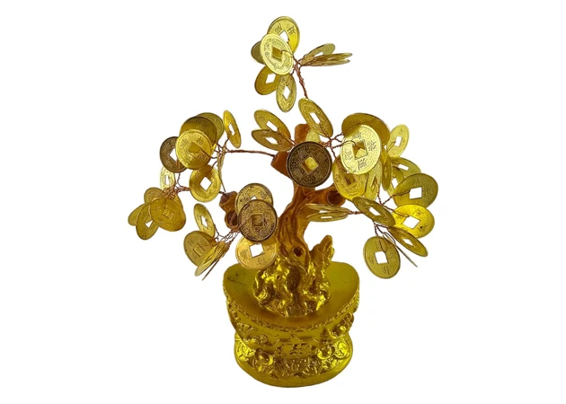 Фото 1 - Money tree in the cup of wealth (19x16.5x10.5 cm)