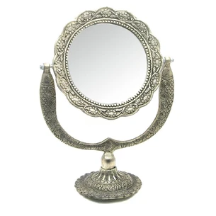 Table mirror Silver (27.5x21x10.5cm)