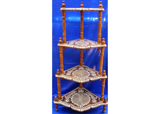 Фото 1 - Shelf with 4 shelves, rosewood (120x50x35cm)