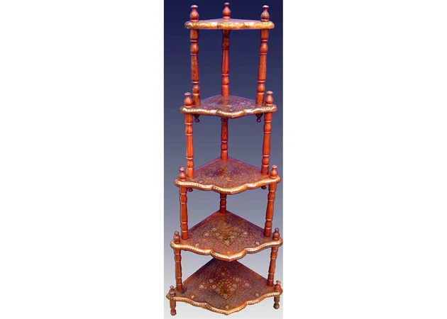 Фото 1 - Shelf with 5 shelves, rosewood (155 x 59 x 43 cm)